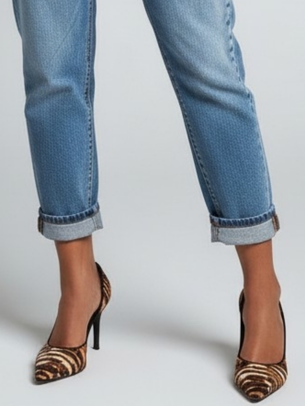 Michael Kors Tiger Stripe Pointed Toe Heels/Mob Wife  Old Money Glam 6.5